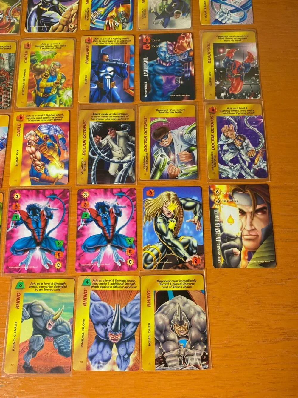 Marvel 21 card